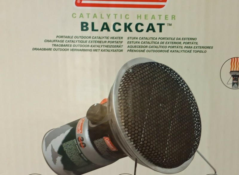Coleman Heater BlackCat / Butaal-Propaan Kachel