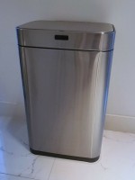 Umuzi sensor afvalemmer 75 ltr, zilver RVS