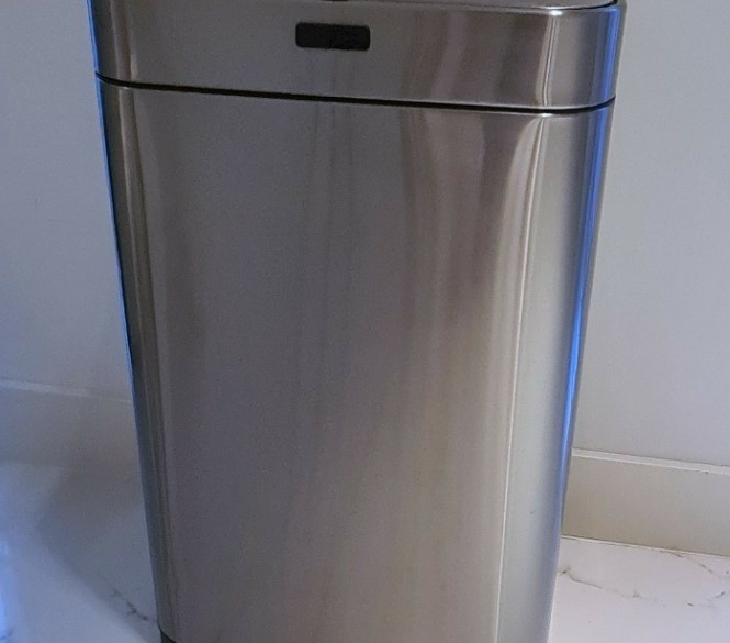 Umuzi sensor afvalemmer 75 ltr, zilver RVS