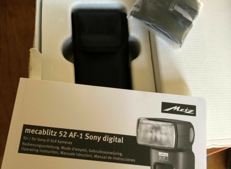 Flits METZ (Mecablitz 52AF1) – voor Sony