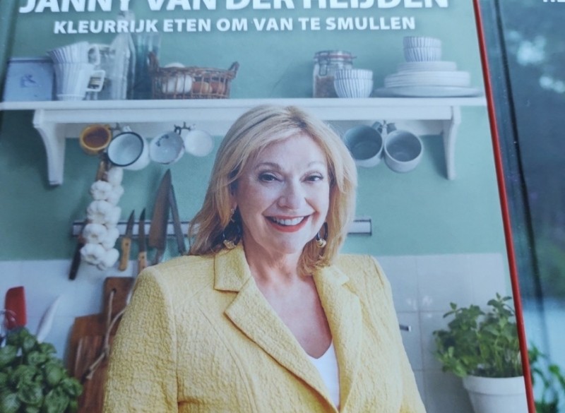 Kookboeken set van 4 van bekende nederlanders