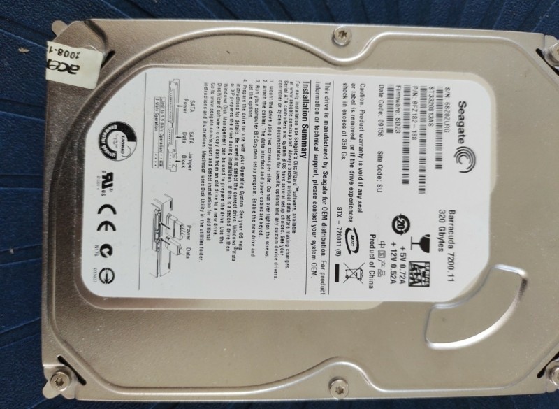 HDD Seagate Barracuda 320GB