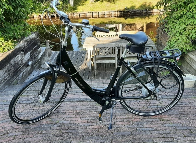 Sparta damesfiets black edition