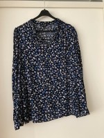 Nieuwe bloemenprint blouse maat 42 MS mode