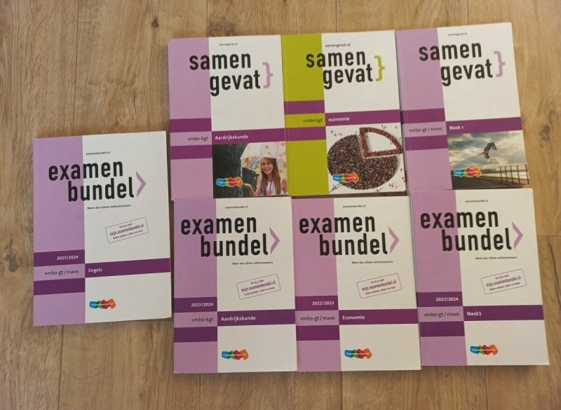 examenbundels en samengevat