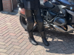 Leren dames motorbroek