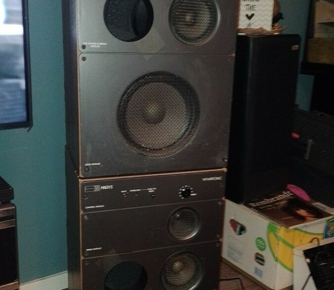 WHARFEDALE MACH5 speakers 