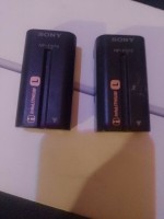 2x Sony NP-F570 BATT.