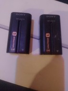 2x Sony NP-F570 BATT.