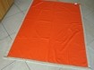 Te koop 2 nieuwe oranje dekens van Ikea van 100% polyester.