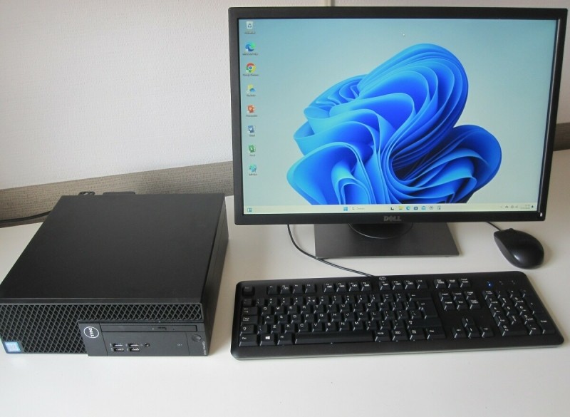 Dell Optiplex 3050 i5-7500 8gb 256gb SSD + 500gb HDD + 22"