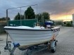 Buitenkans ! Fijne motorboot,goede trailer, 5pk motor