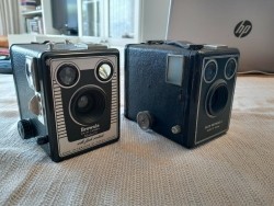 kodak box camera's uit de vorige eeuw