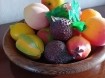 Fruitschaal met 16 stuks eco fruit