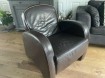 Lederen fauteuil 