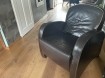 Lederen fauteuil 