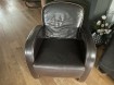 Lederen fauteuil 