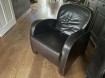 Lederen zit fauteuil 