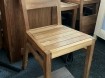 6 teakhouten stoelen 