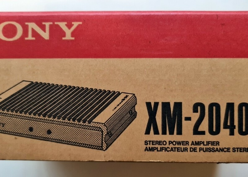 Autoradio versterker Sony XM-2040/S