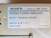 Autoradio versterker Sony XM-2040/S