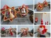 Twee vintage kerst meisjes met kaars