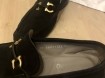 Schoen (heren) salvatore ferragamo, suede/zwart