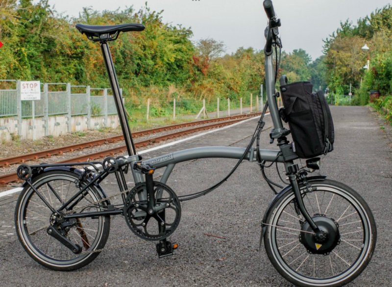 Elektrische Brompton Vouwfietsen Gezocht voor Vakanties 