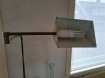 Klassieke messinglook metalen vloerlamp