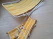 2 stuks fleurige vintage strandstoelen