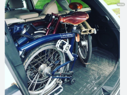 Voor mee per Auto zoek ik Brompton Vouwfietsen 