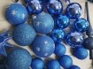 Kerstballen blauw