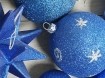 Kerstballen blauw