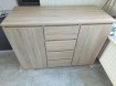 Net lichthouten dressoir 1.20x90x50 cm