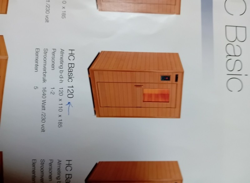 Infrarood sauna 