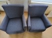 stijlvolle tijdloze comfortabele clubfauteuils, 2 stuks