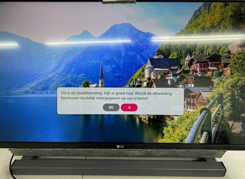 Refurbished LG Smart tv 32LM637BPLA  Zondervoet