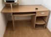 Bruin houten bureau 