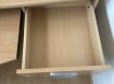 Bruin houten bureau 