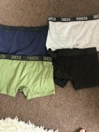 nieuw  4  stuks   heren  boxer  XL   --42--44 