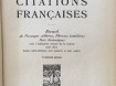 Les citations francaises - O. Guerlac