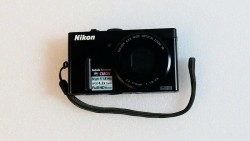 Nikon Coolpix P 300 compact camera .