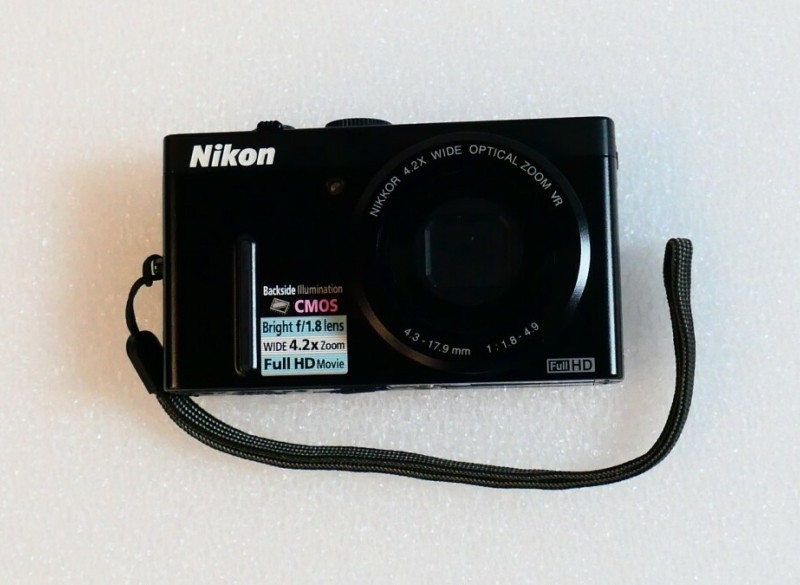 Nikon Coolpix P 300 compact camera .