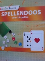 Spellendoos met 35 spellen