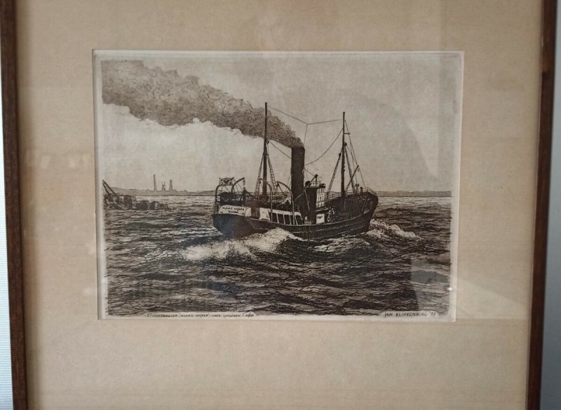 Ets. Jan Klinkenberg Stoomtrawler ,, Klaas Wijker.