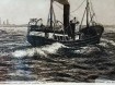 Ets. Jan Klinkenberg Stoomtrawler ,, Klaas Wijker.