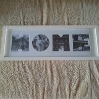 Schilderij met fotopaspartout home