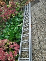 Twee delige ladder