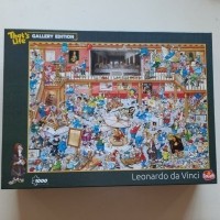 Goliath: Leonardo da Vinci puzzel 1000 stukjes