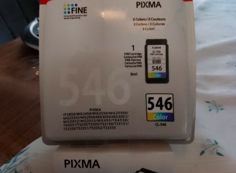 Pixma canon cartridges 